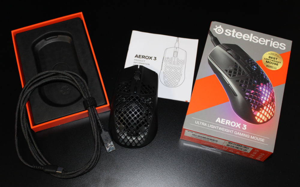 SteelSeries AEROX 3 - Gaming Maus 3